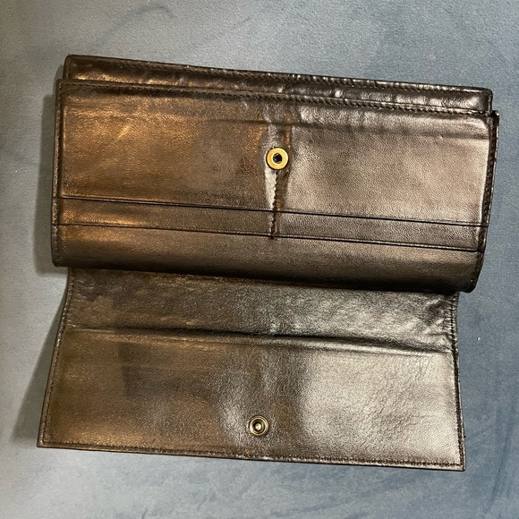 Bottega Veneta Black Leather Wallet - Picture 4 of 4